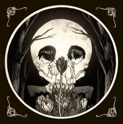 Skull Moon Art